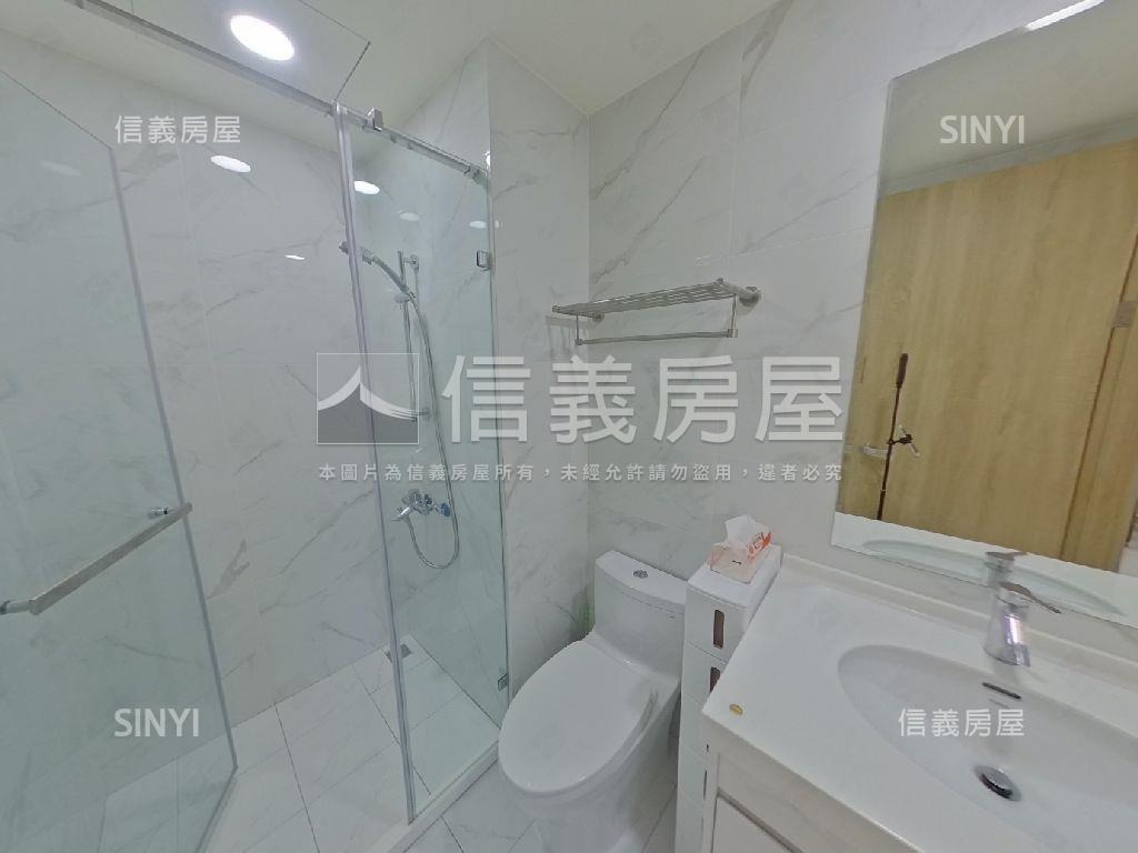 新埔站。新成屋大空間三房房屋室內格局與周邊環境