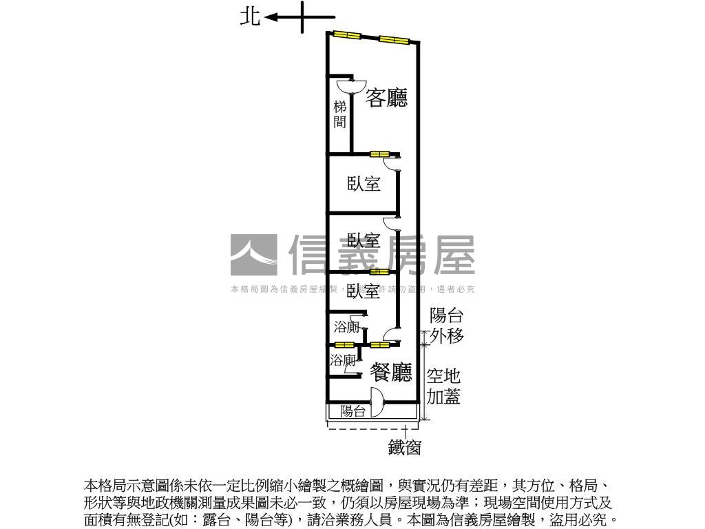 機能好大空間黃金二樓房屋室內格局與周邊環境