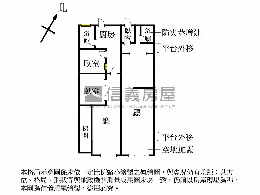 板橋新埔．金店面房屋室內格局與周邊環境