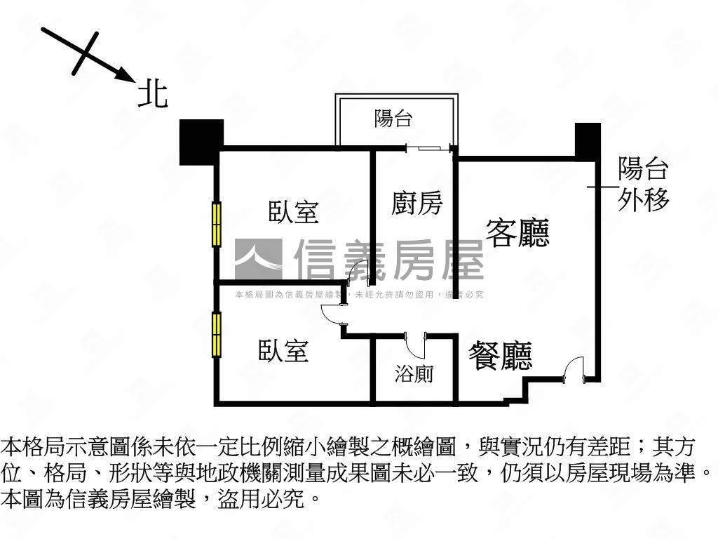 峻葳童年精美兩房房屋室內格局與周邊環境
