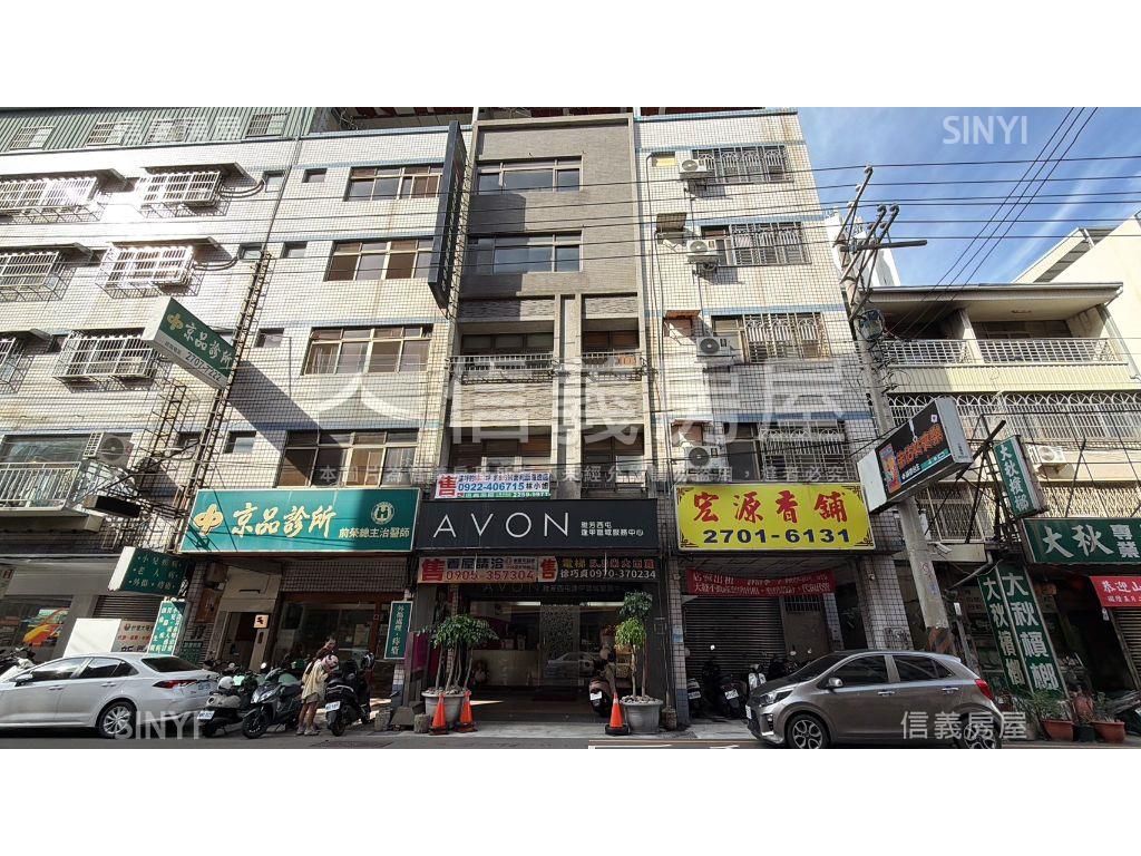 西屯路５米８面寬電梯透店房屋室內格局與周邊環境