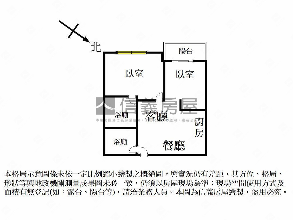 鳳翔學區２房附充電平車房屋室內格局與周邊環境