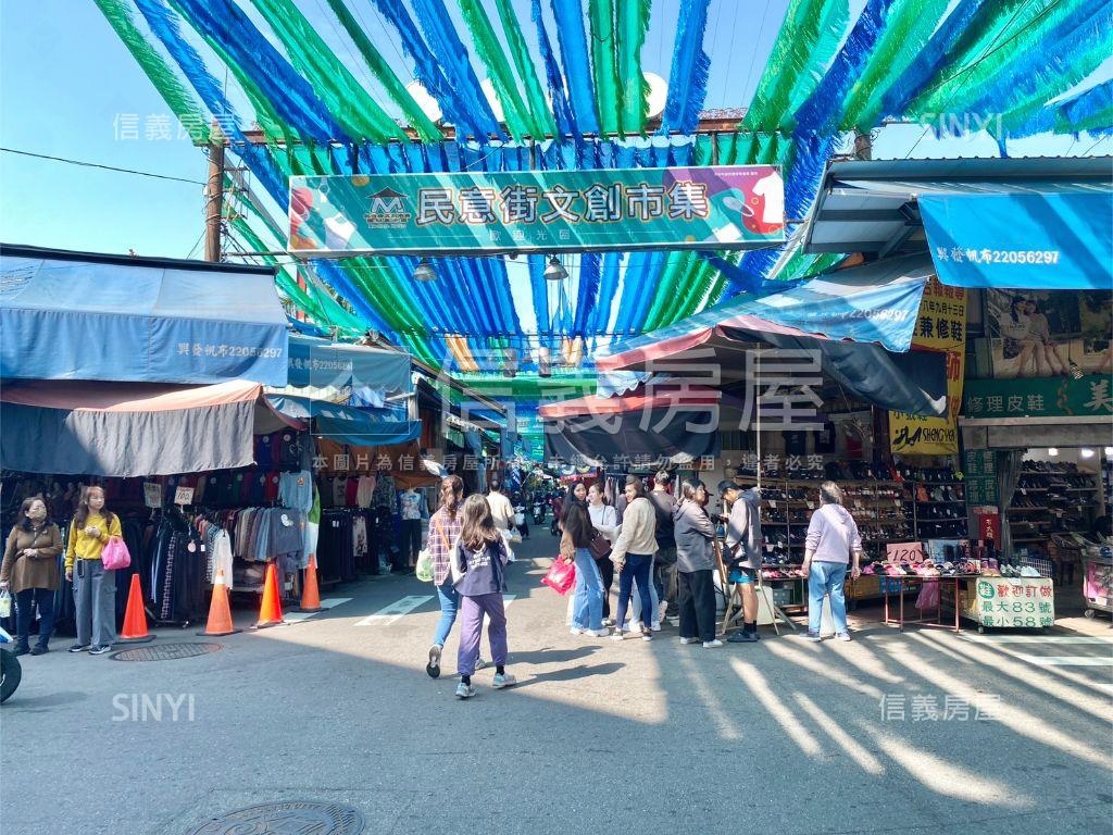 忠孝夜市商圈活路邊間土地房屋室內格局與周邊環境