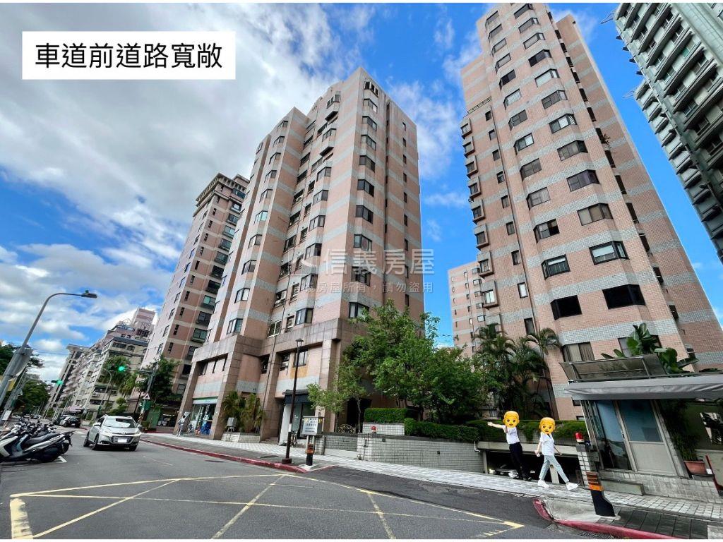 信義雙星平面車位房屋室內格局與周邊環境