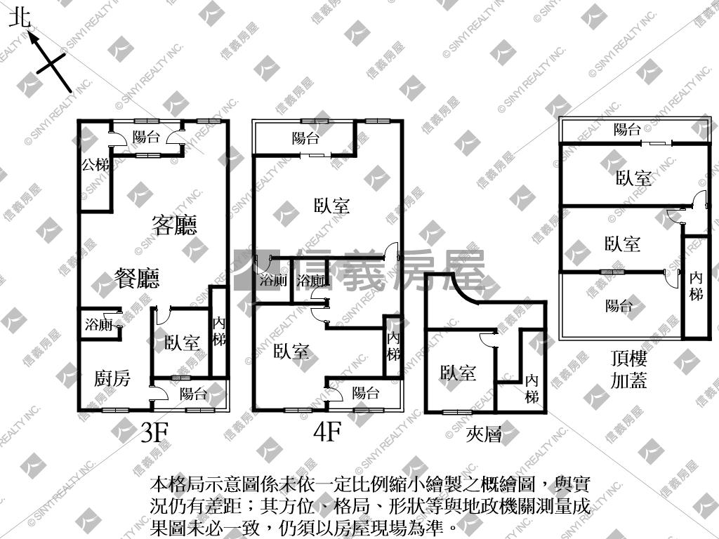 金貴族美屋含車位房屋室內格局與周邊環境