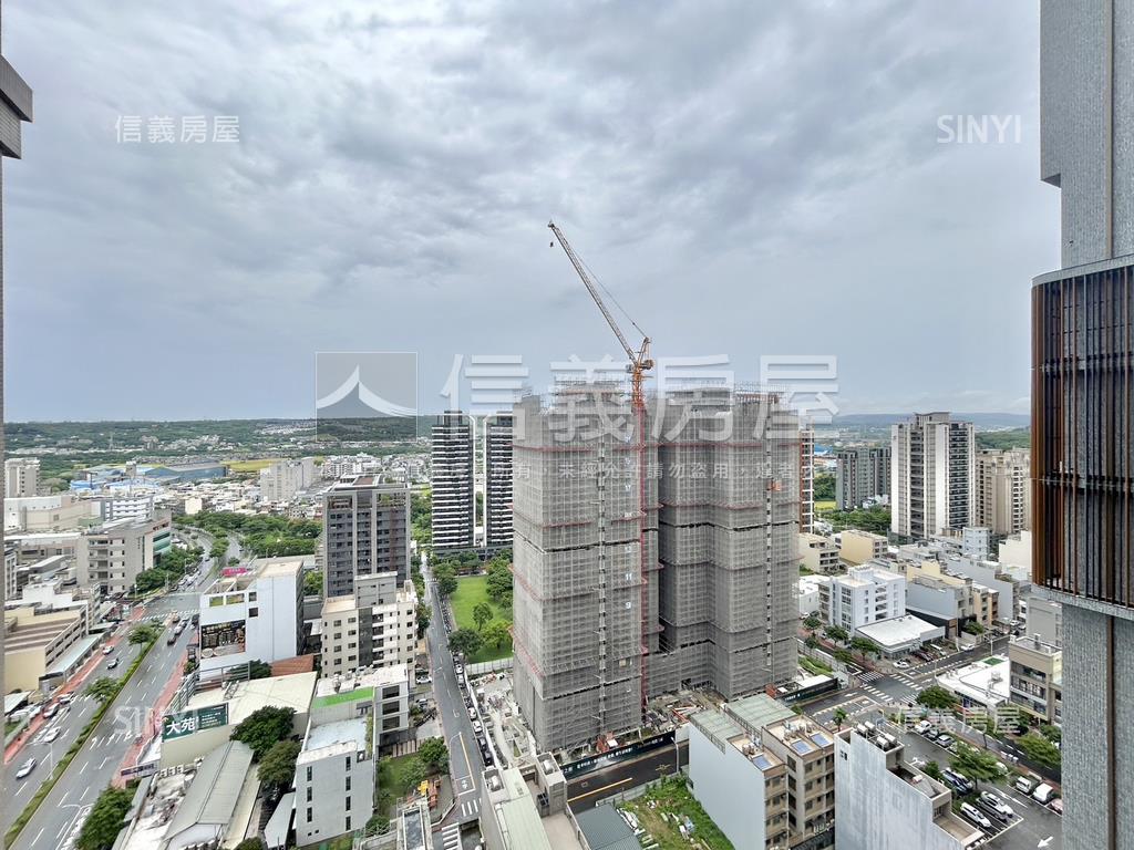 眺望山景高峰匯三房房屋室內格局與周邊環境