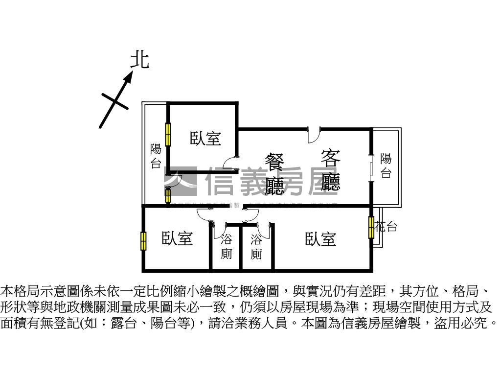 德芳路視野三房大平車房屋室內格局與周邊環境