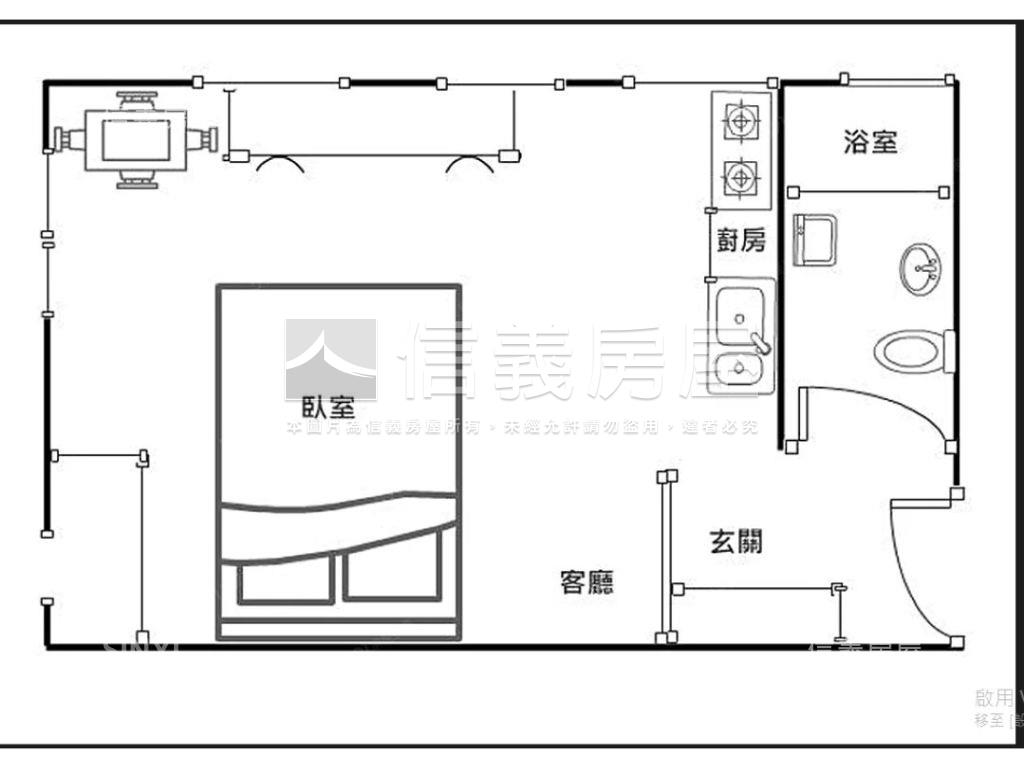 瑞豐國賓邊間美屋房屋室內格局與周邊環境
