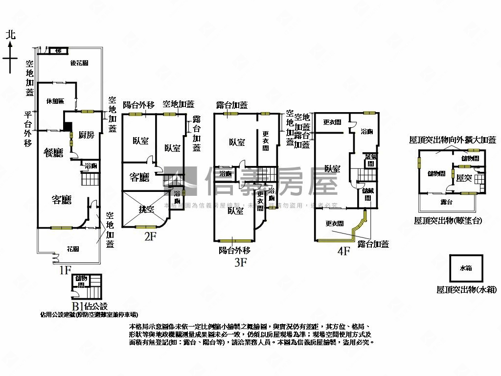 行義山境俬邸雙巷雙泊房屋室內格局與周邊環境