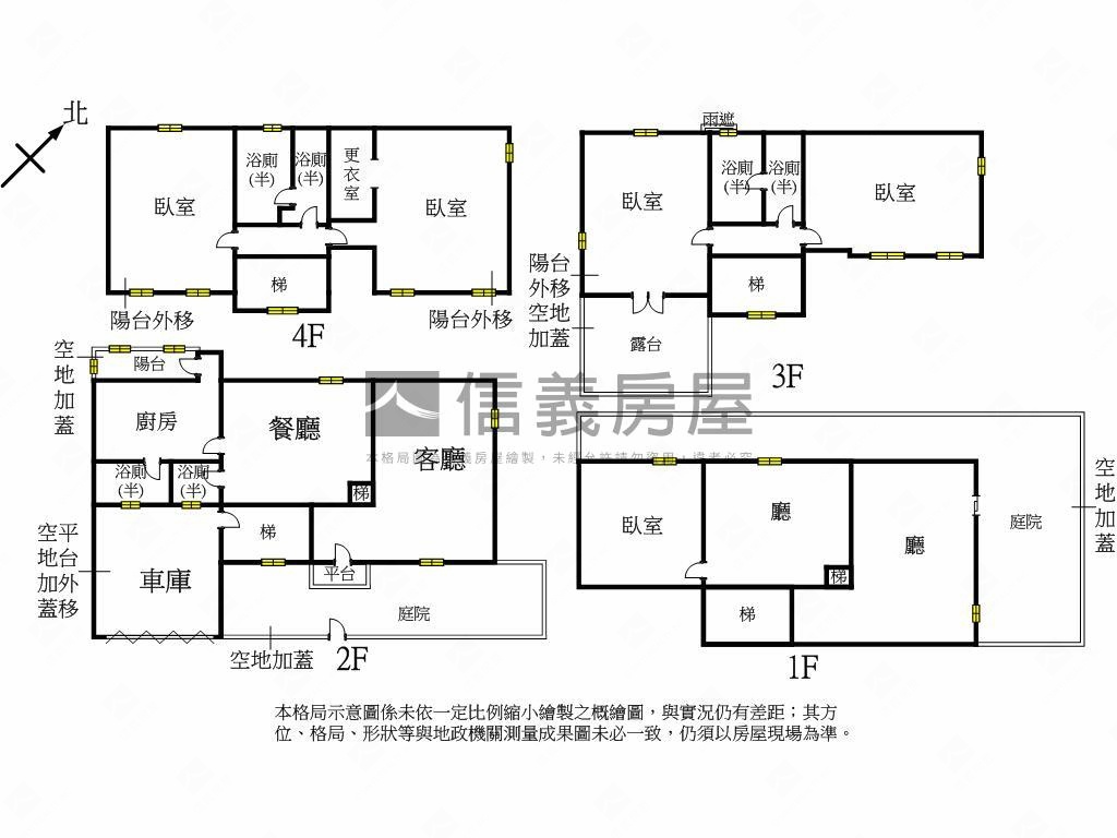 綠野山莊美屋房屋室內格局與周邊環境