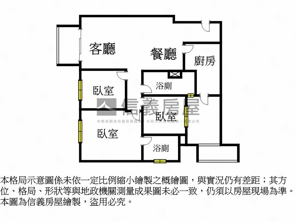 新接！聯悅馨三房平車房屋室內格局與周邊環境