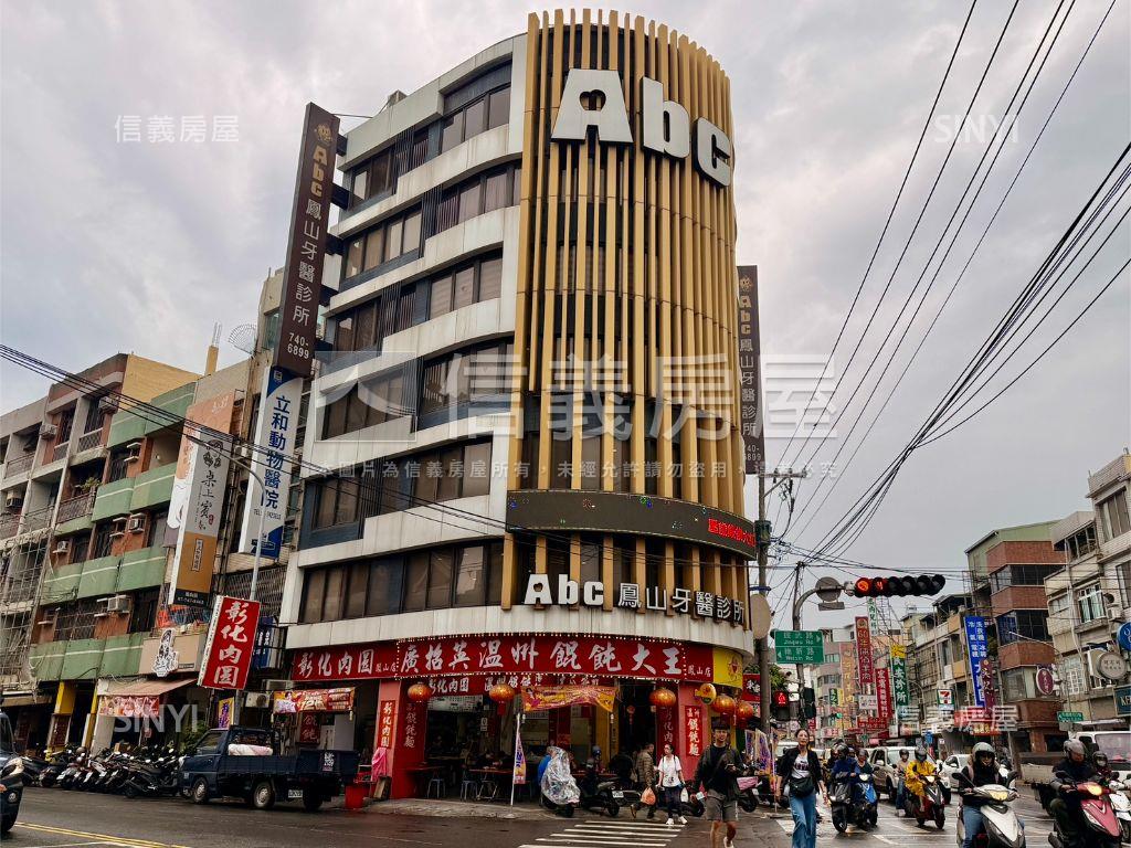 鳳山前後路雙門牌百坪透店房屋室內格局與周邊環境