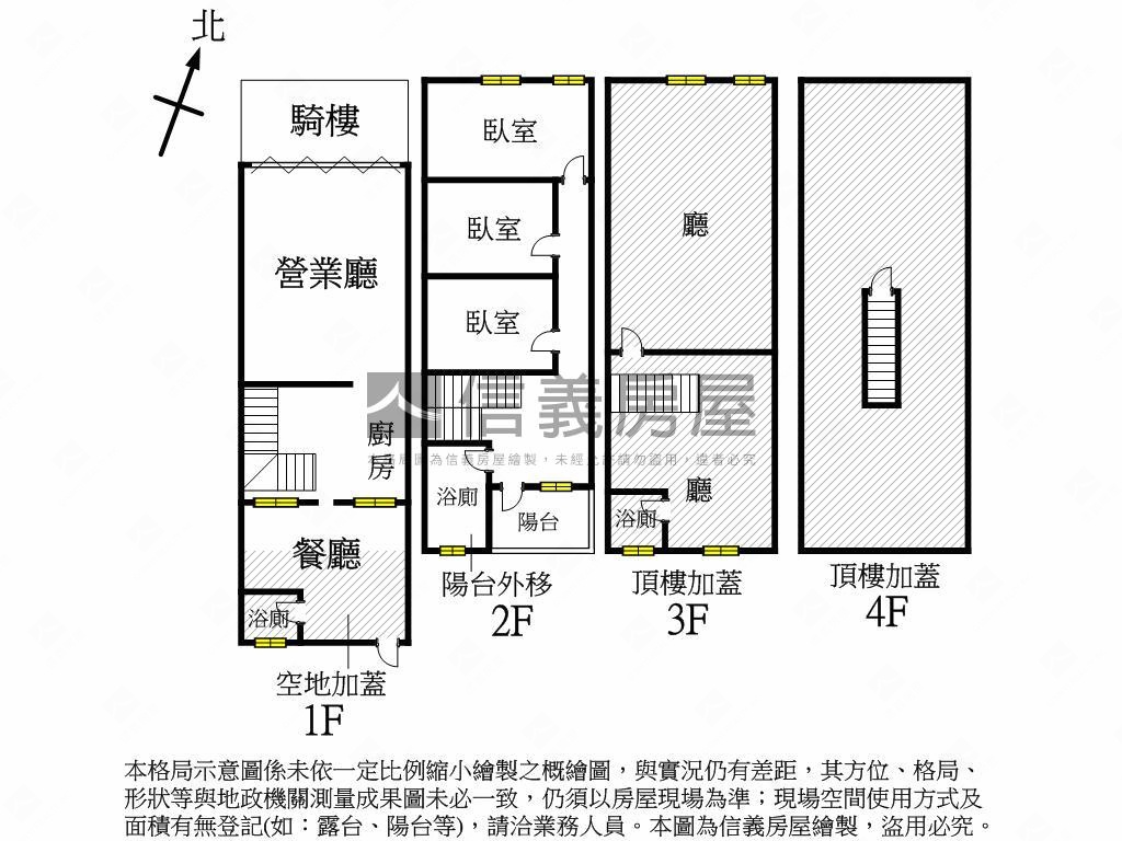 美麗島捷運商圈正路透店房屋室內格局與周邊環境