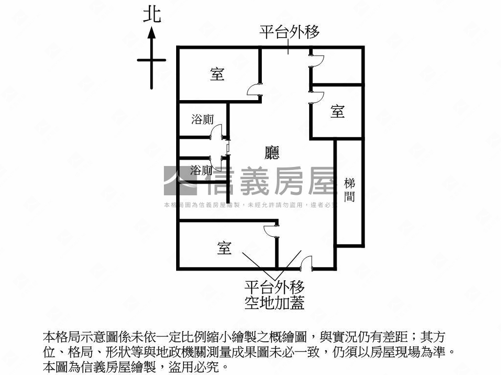 龍江面寬黃金一樓房屋室內格局與周邊環境