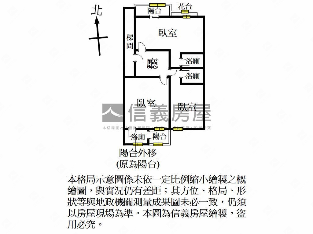 富達高樓收租三房房屋室內格局與周邊環境