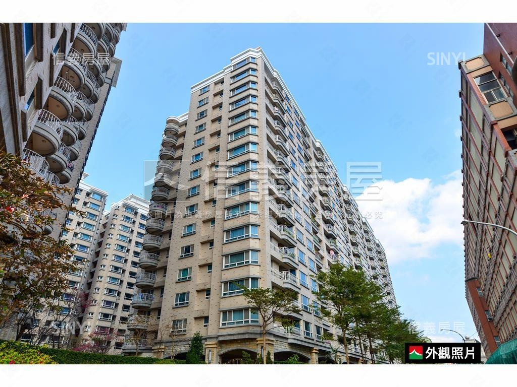 稀有西班牙水花園方正二房房屋室內格局與周邊環境