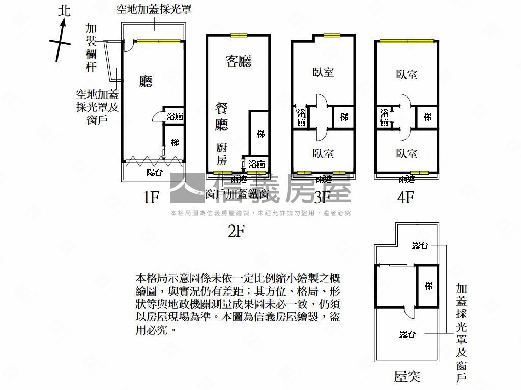 近楊梅交流道邊間４房透天房屋室內格局與周邊環境