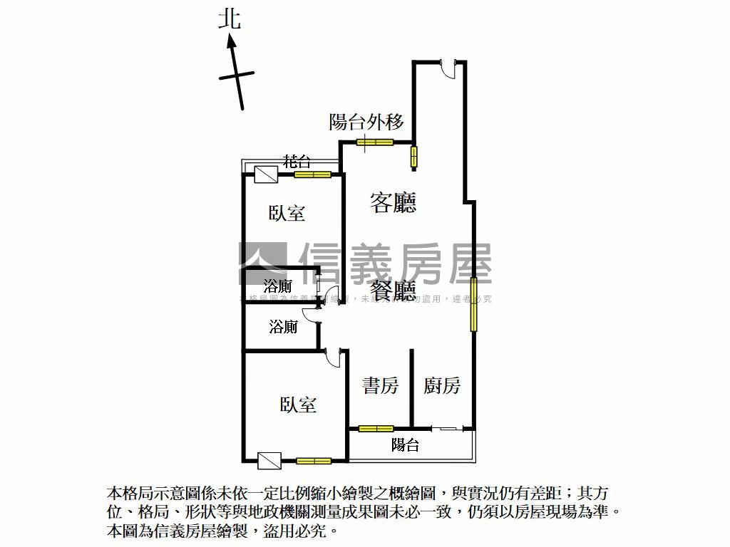 強案機能三房捷運宅房屋室內格局與周邊環境