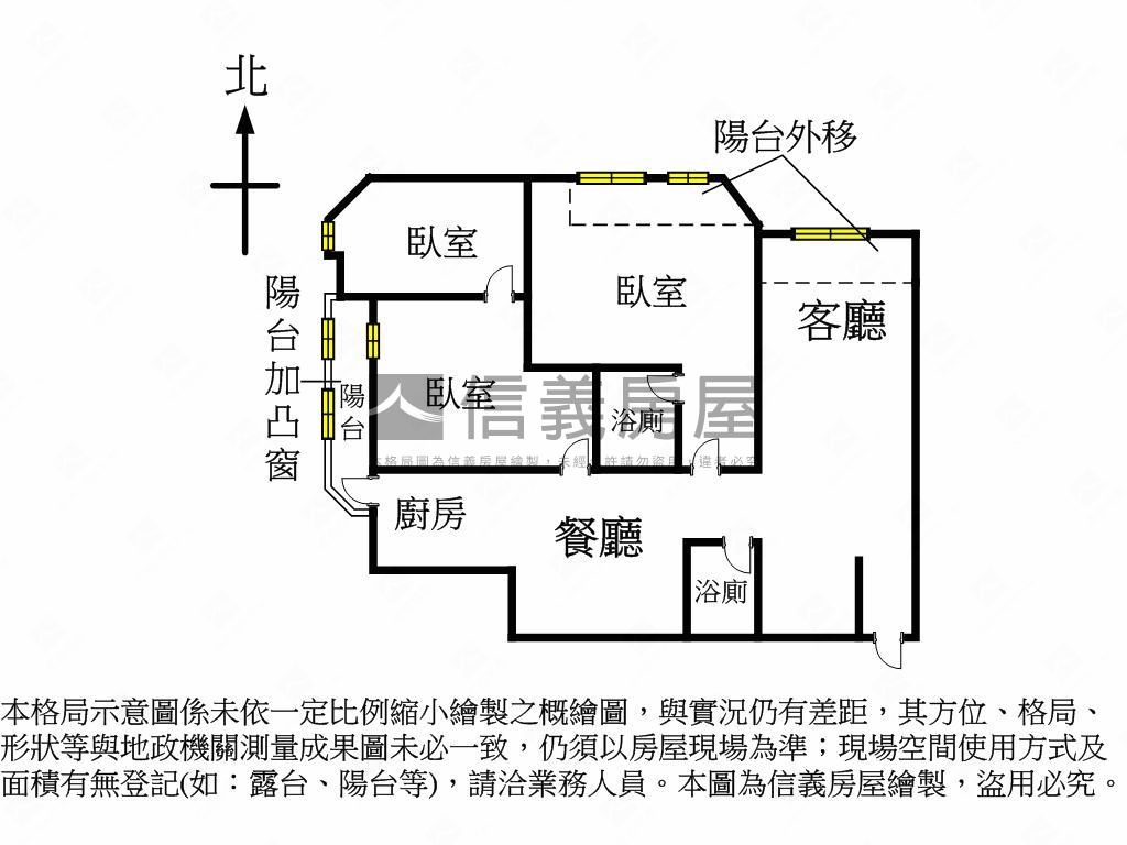時代精美電梯三房工業風房屋室內格局與周邊環境