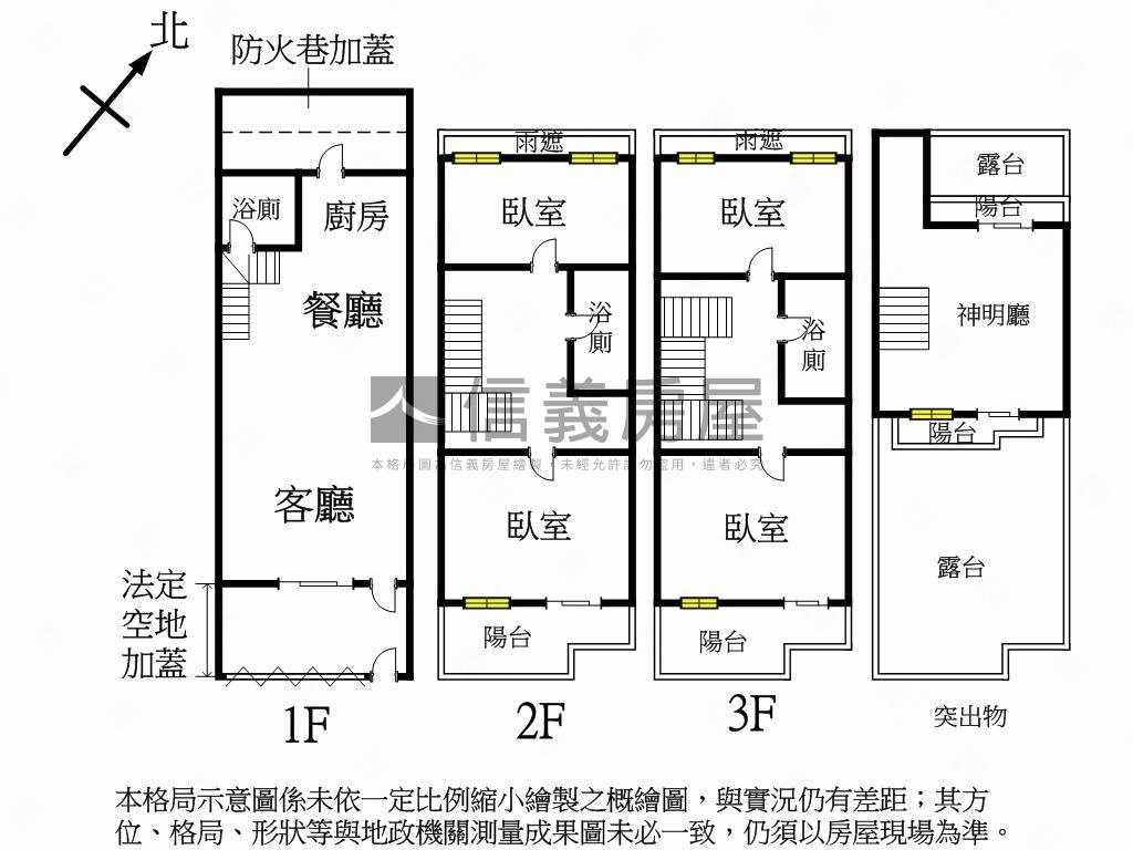 樹孝商圈臨路美透天房屋室內格局與周邊環境
