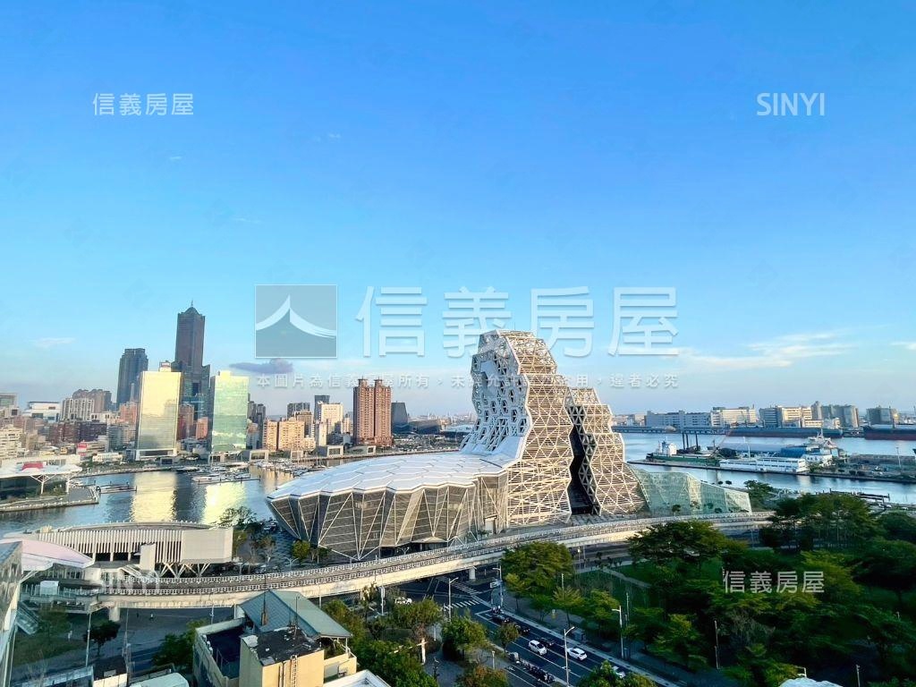 鹽埕海景樓中樓雙車位豪邸房屋室內格局與周邊環境
