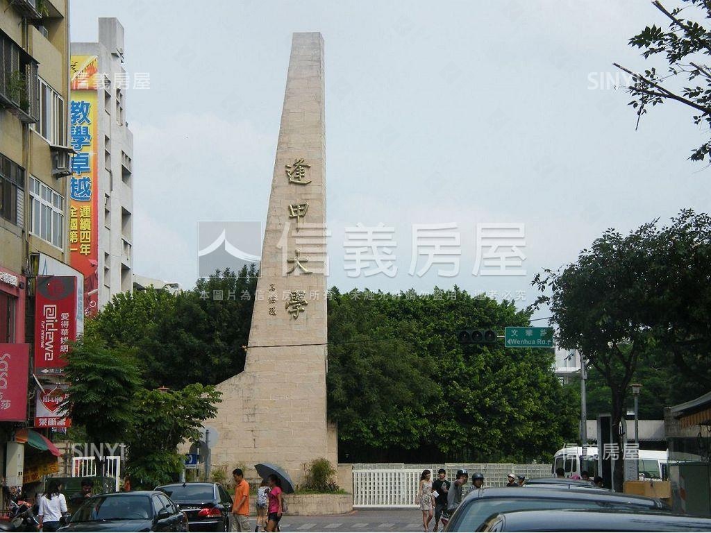 逢甲櫻花摩登歐洲採光三房房屋室內格局與周邊環境