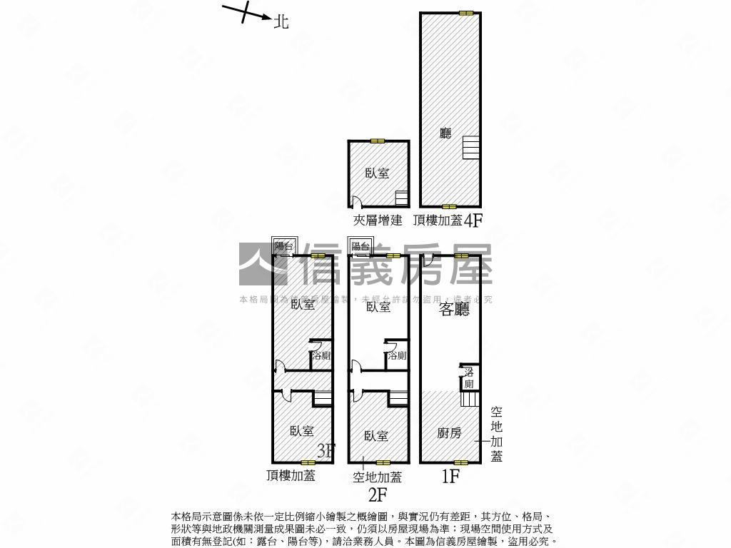 小港收租透天房屋室內格局與周邊環境