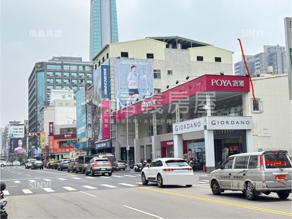 西區公益路中美街４店面房屋室內格局與周邊環境