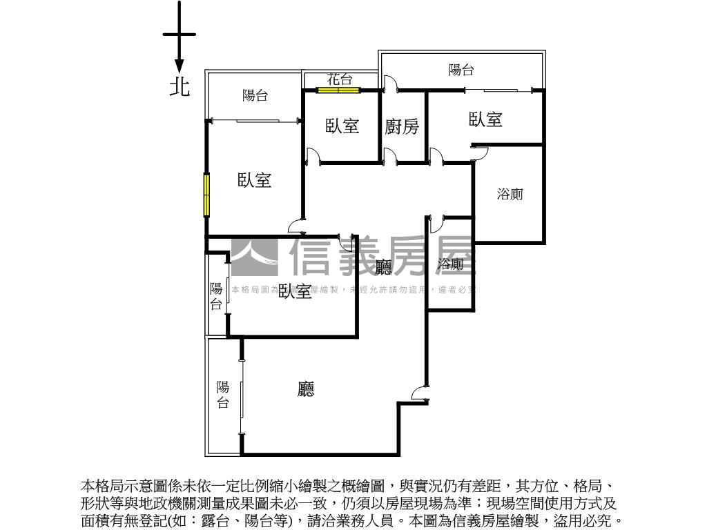 夢皇家極品高樓房屋室內格局與周邊環境
