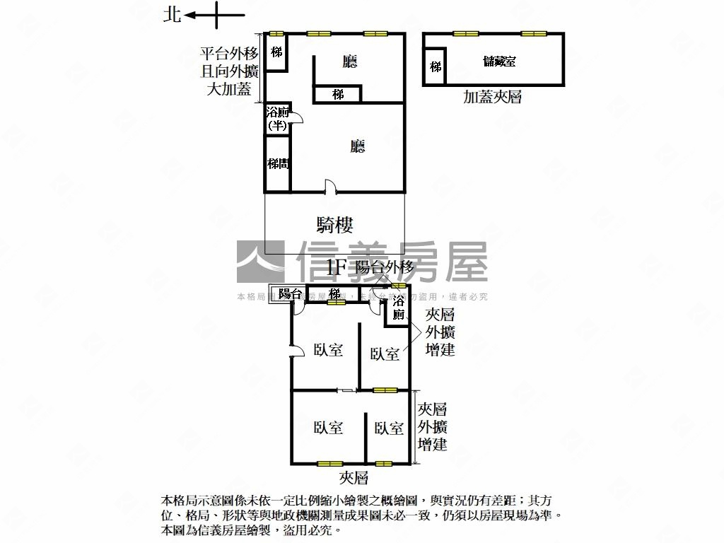 大坪林捷運旁黃金店面房屋室內格局與周邊環境