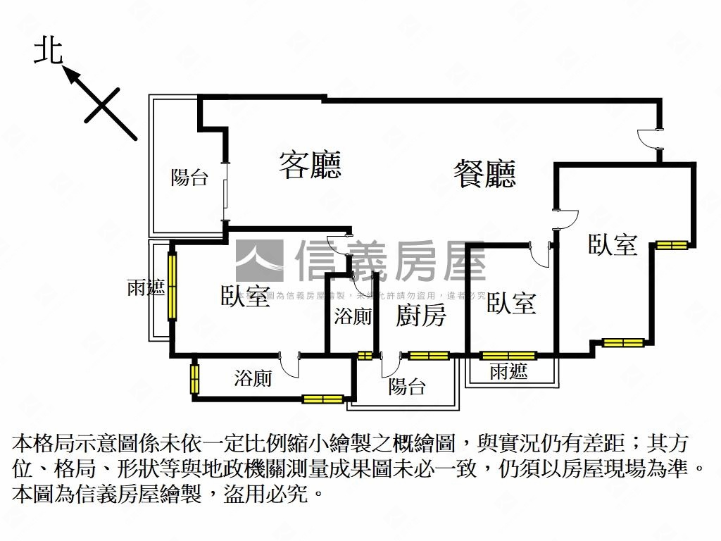 玄泰美‧質感優美三房車位房屋室內格局與周邊環境