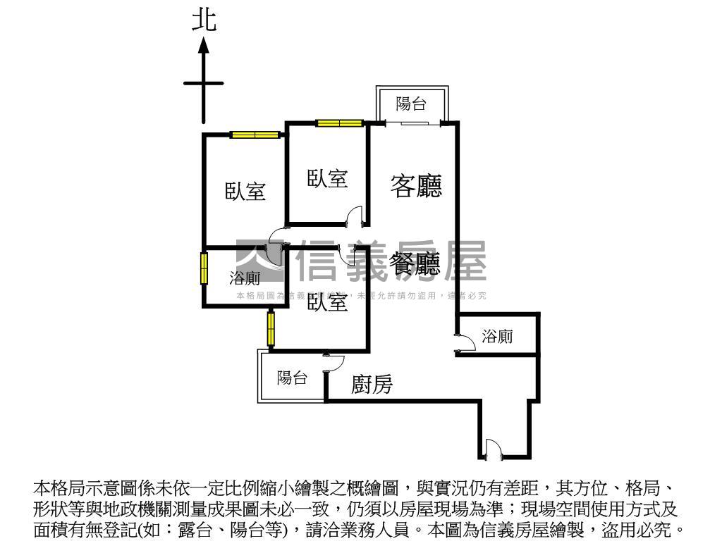 拉拉漾視野三房平車房屋室內格局與周邊環境