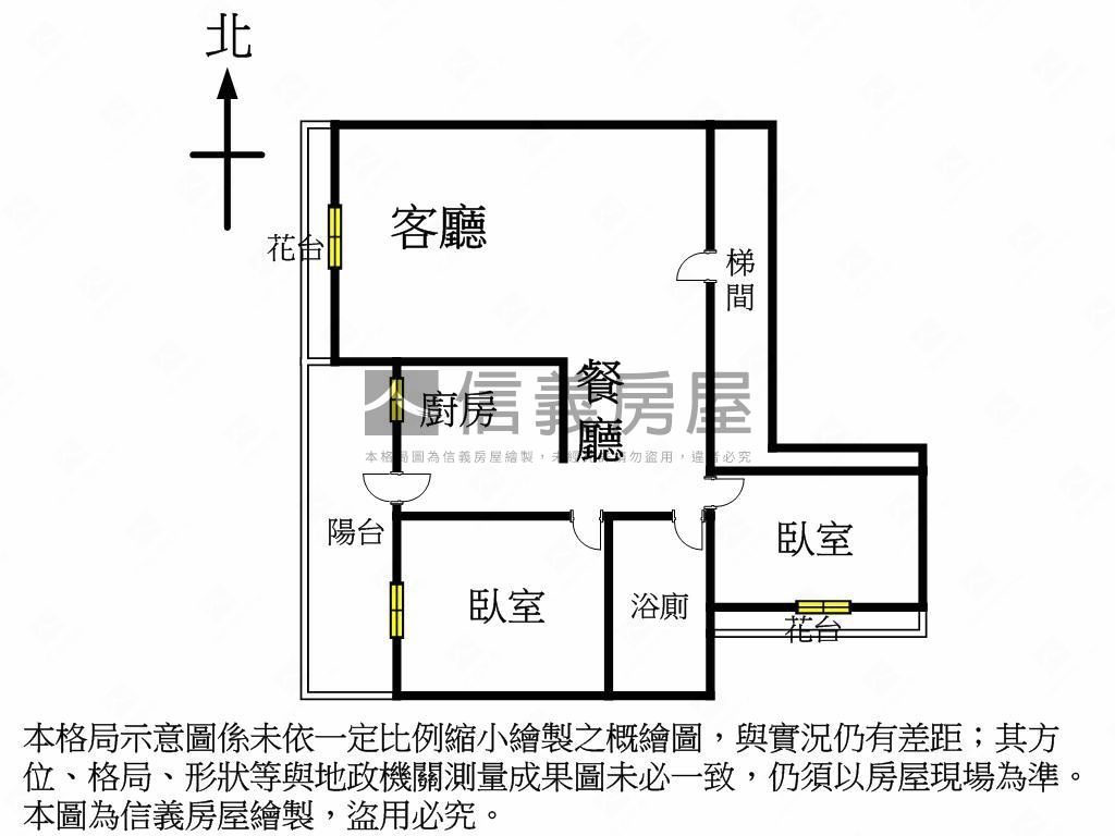 國雄新家裝潢兩房房屋室內格局與周邊環境