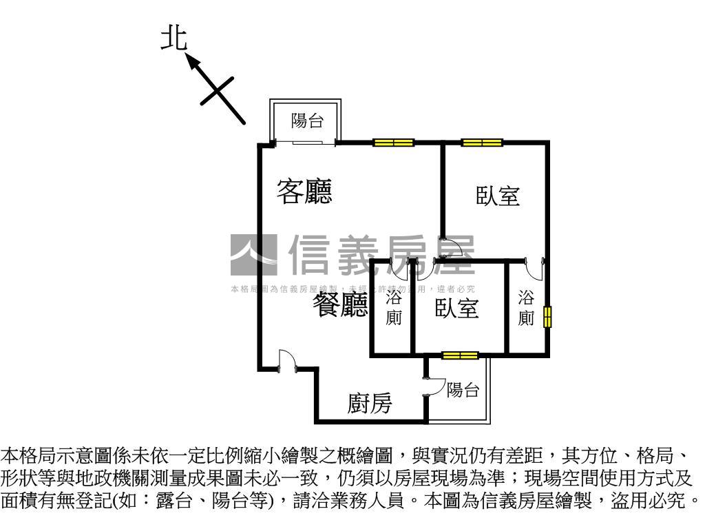 全新未住德芳苑２房附車位房屋室內格局與周邊環境
