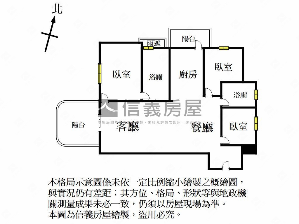 ⭐多城全新美裝潢三房平車房屋室內格局與周邊環境