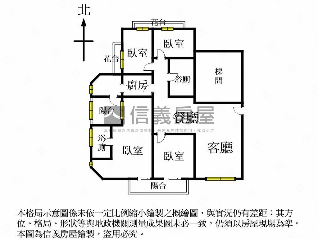 ★僑福四房有視野雙平車★房屋室內格局與周邊環境