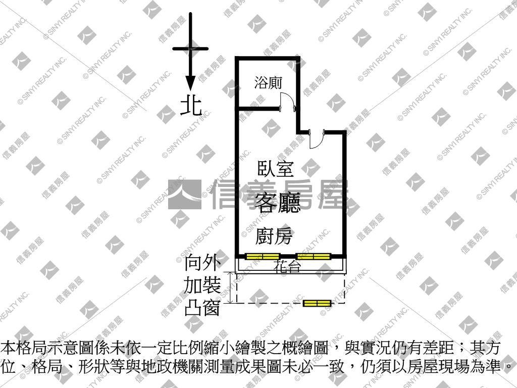 中山國小捷運美電梯房屋室內格局與周邊環境