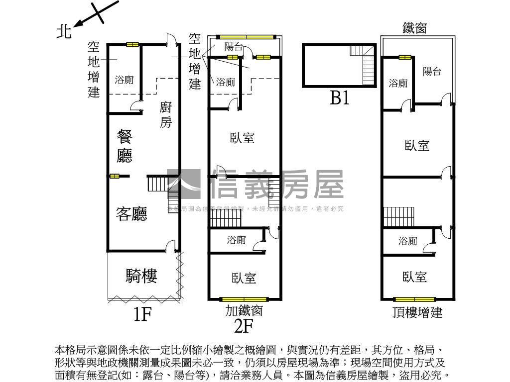 土庫清豐正路套房透天房屋室內格局與周邊環境