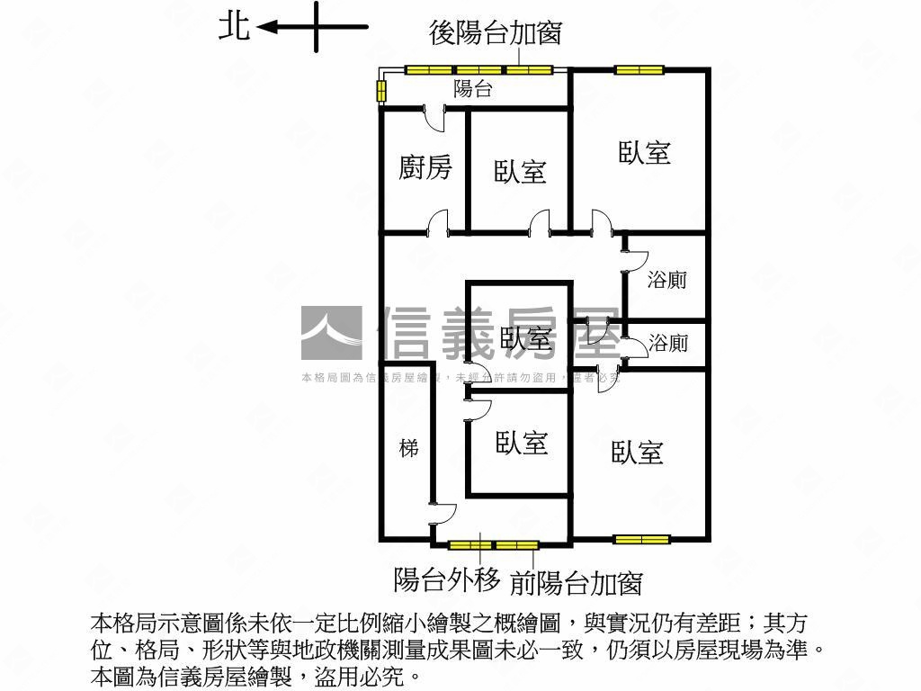 士林捷運站美德街二樓房屋室內格局與周邊環境