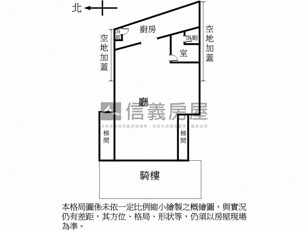 區公所黃金店面房屋室內格局與周邊環境