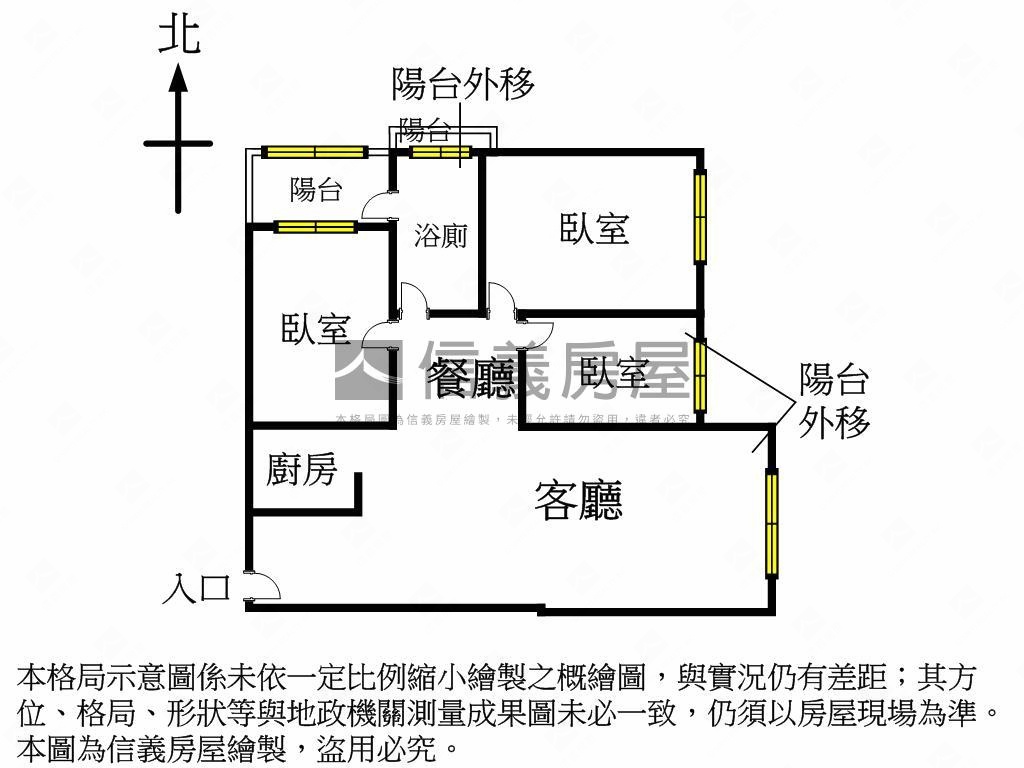 近機捷新婚首購３房房屋室內格局與周邊環境