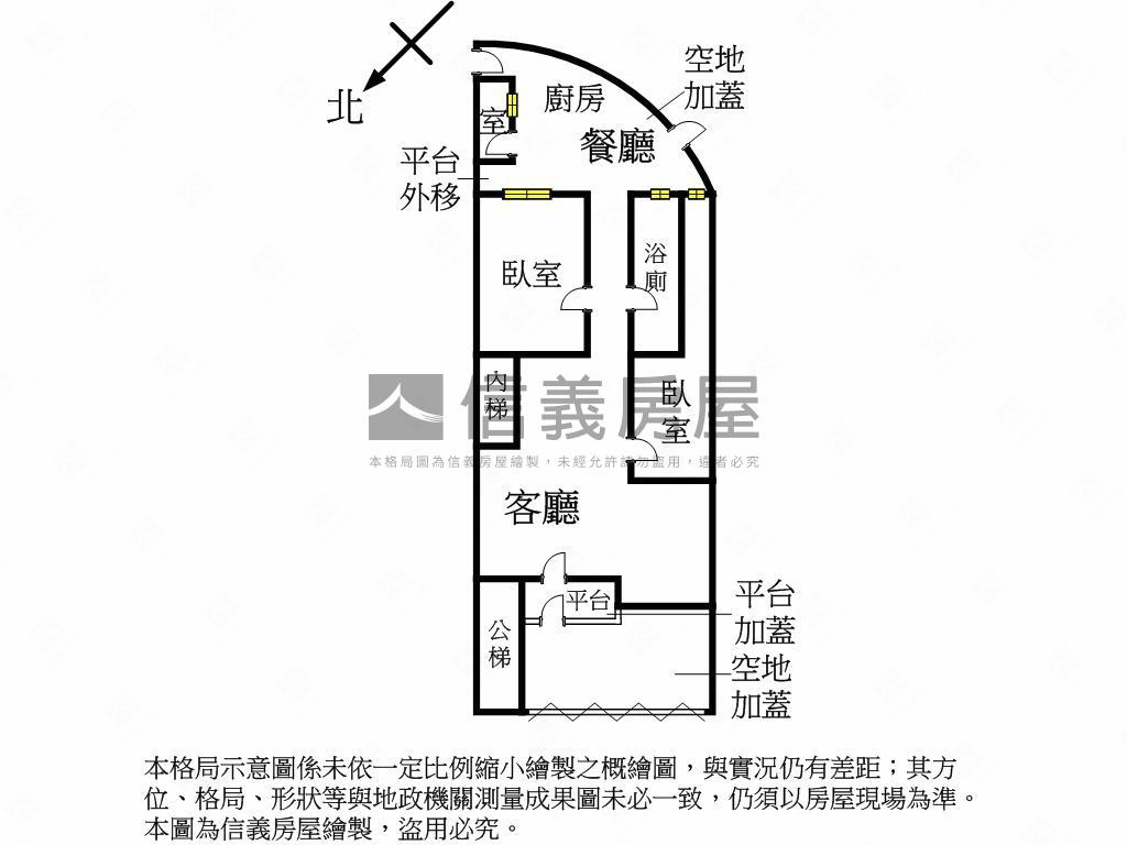 近央北★優質大空間一樓房屋室內格局與周邊環境