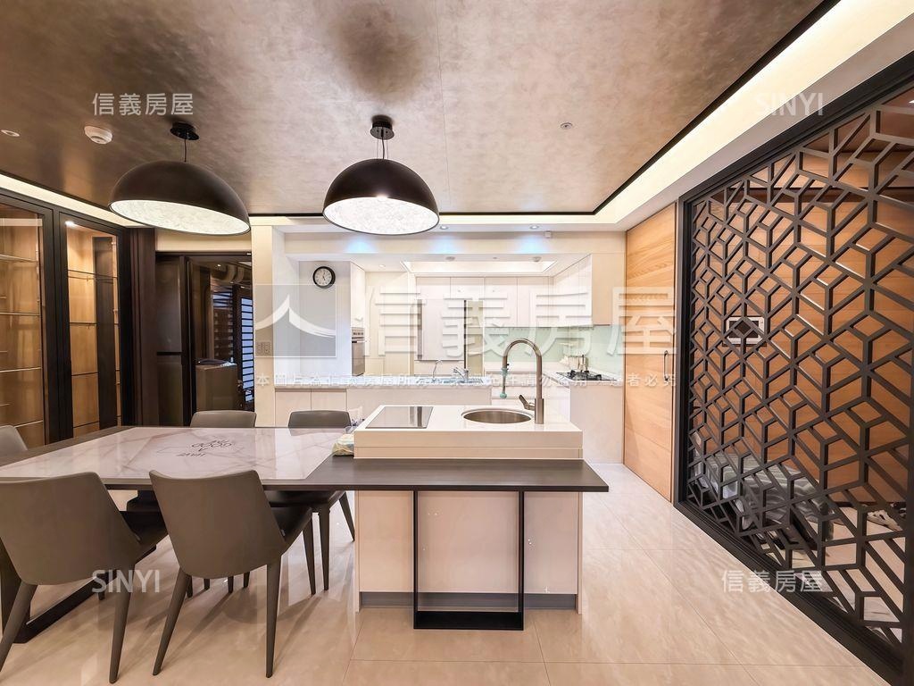 美術館精裝三房平面車房屋室內格局與周邊環境