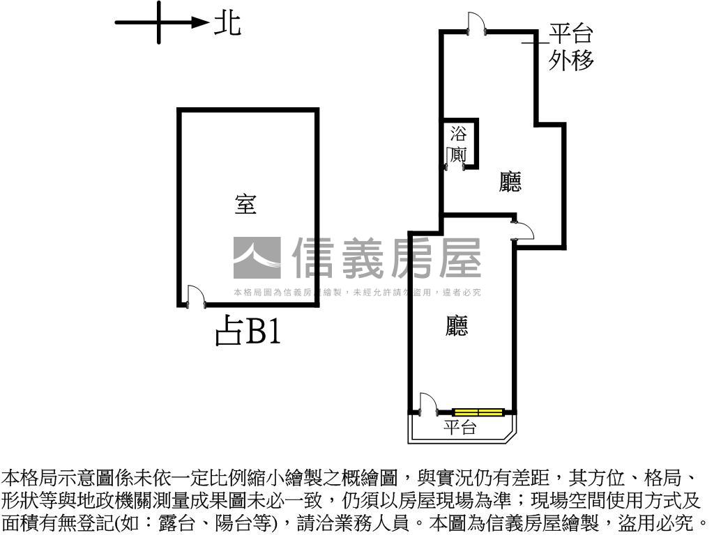 【復北店面】捷運站旁邊房屋室內格局與周邊環境