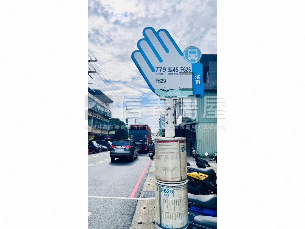 溪東路。臨路店辦房屋室內格局與周邊環境