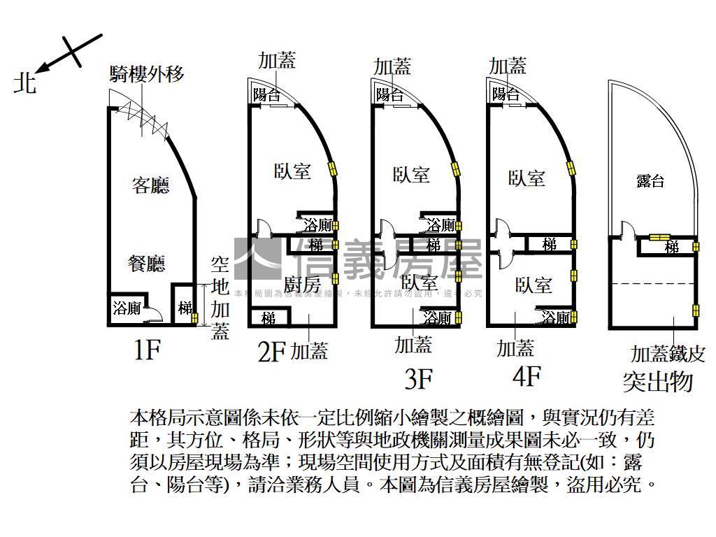 竹北三民角間透天房屋室內格局與周邊環境