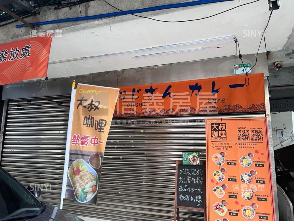中正區南機場燙金店面房屋室內格局與周邊環境
