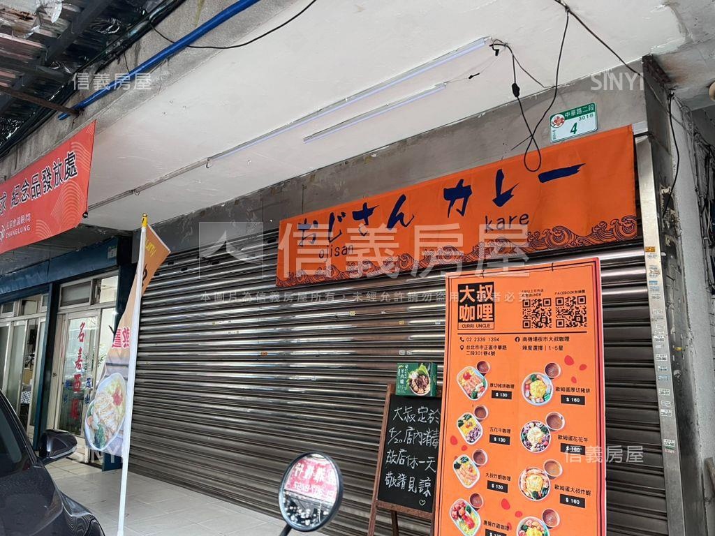 中正區南機場燙金店面房屋室內格局與周邊環境