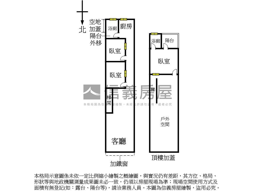德音國小旁低樓層二樓房屋室內格局與周邊環境