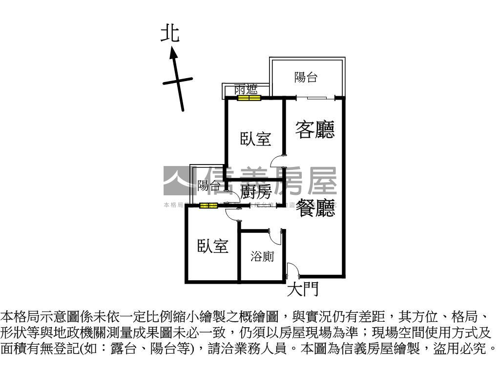文德好境捷運２房休旅車位房屋室內格局與周邊環境